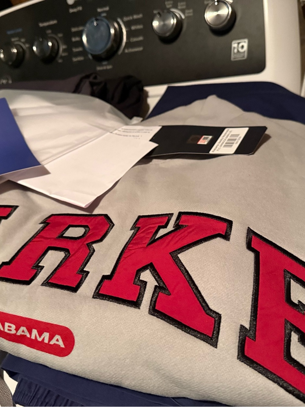 ALABAMA PARKE brand new Authentic “back to school” collection mock neck  Lg/XL